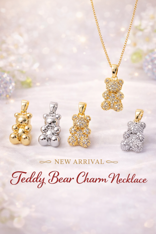 ‘Teddy Bear’ Charm Necklace